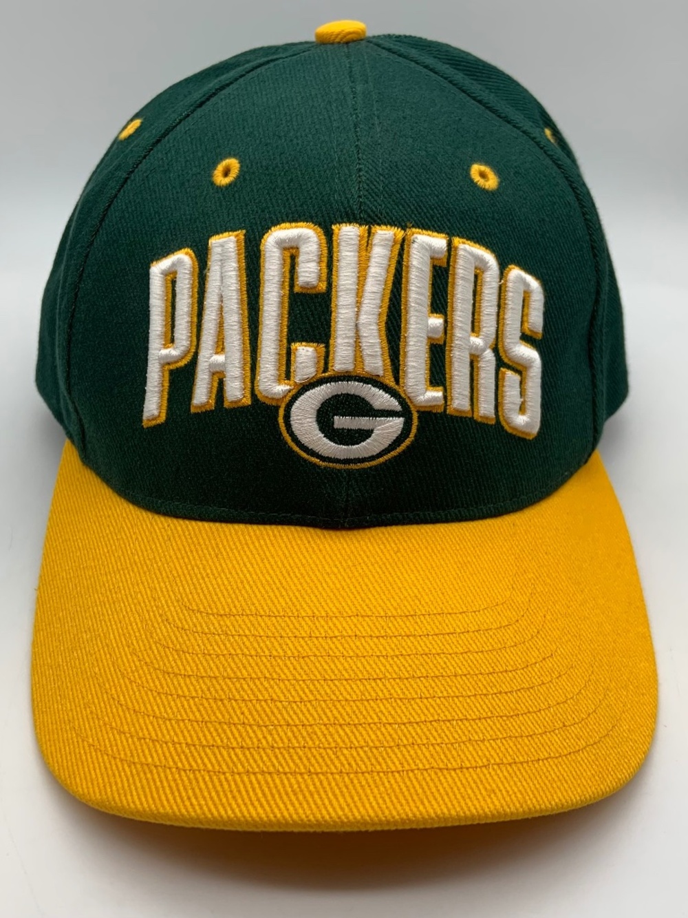 Nike Team NFL Green Bay Packers Color Block Embroidered Green/Yellow Hat